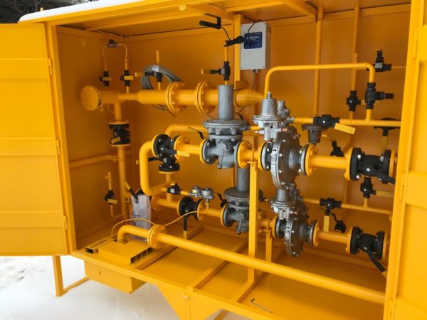 УГРШ-50-2У1 Газорегуляторная шкафная установка